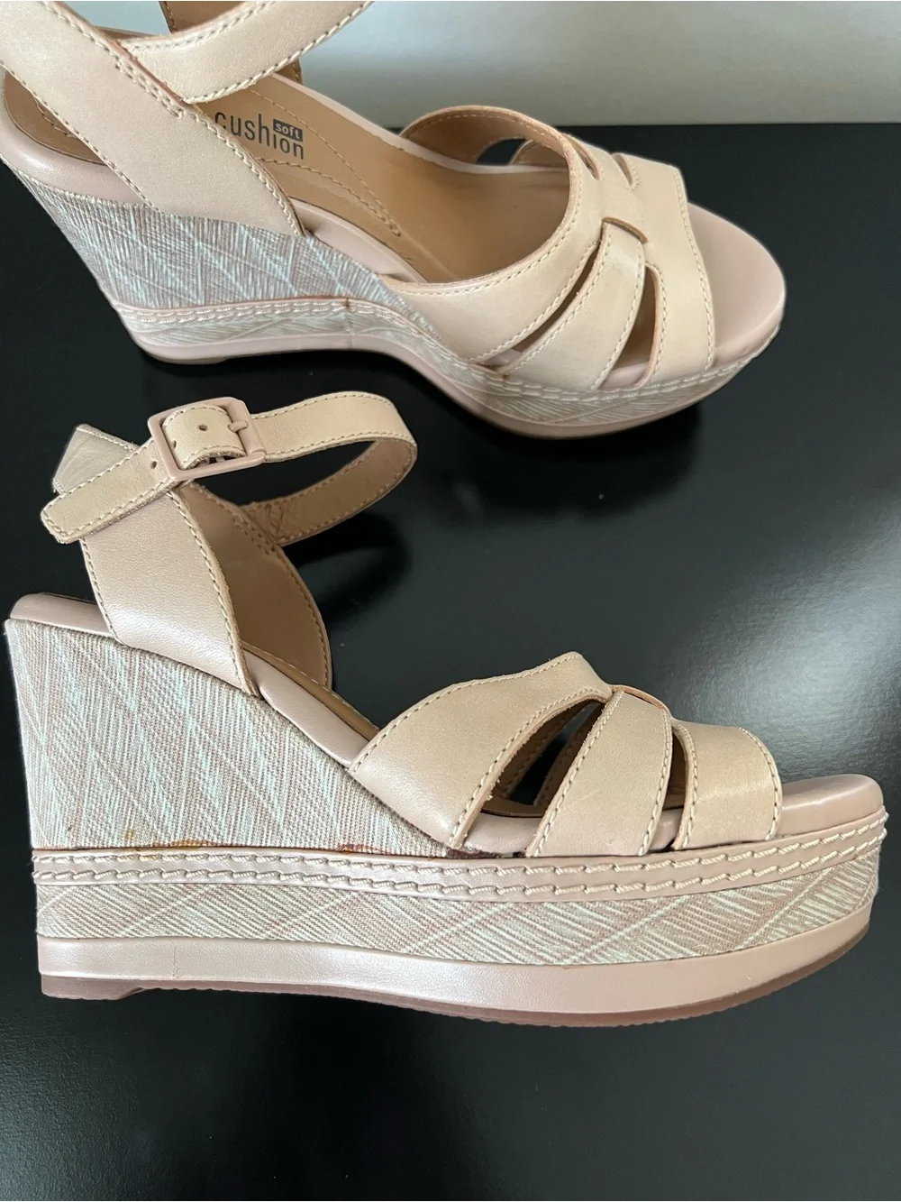 Clarks clark’s wedges